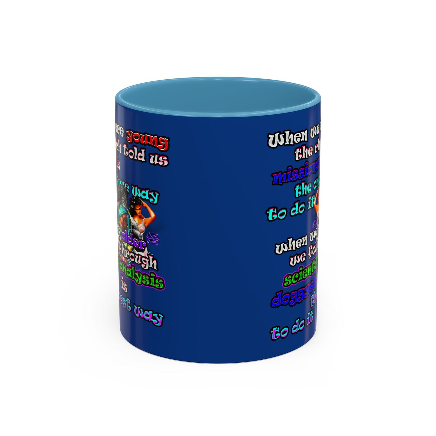 doggystyle - Accent Mug (dark blue)