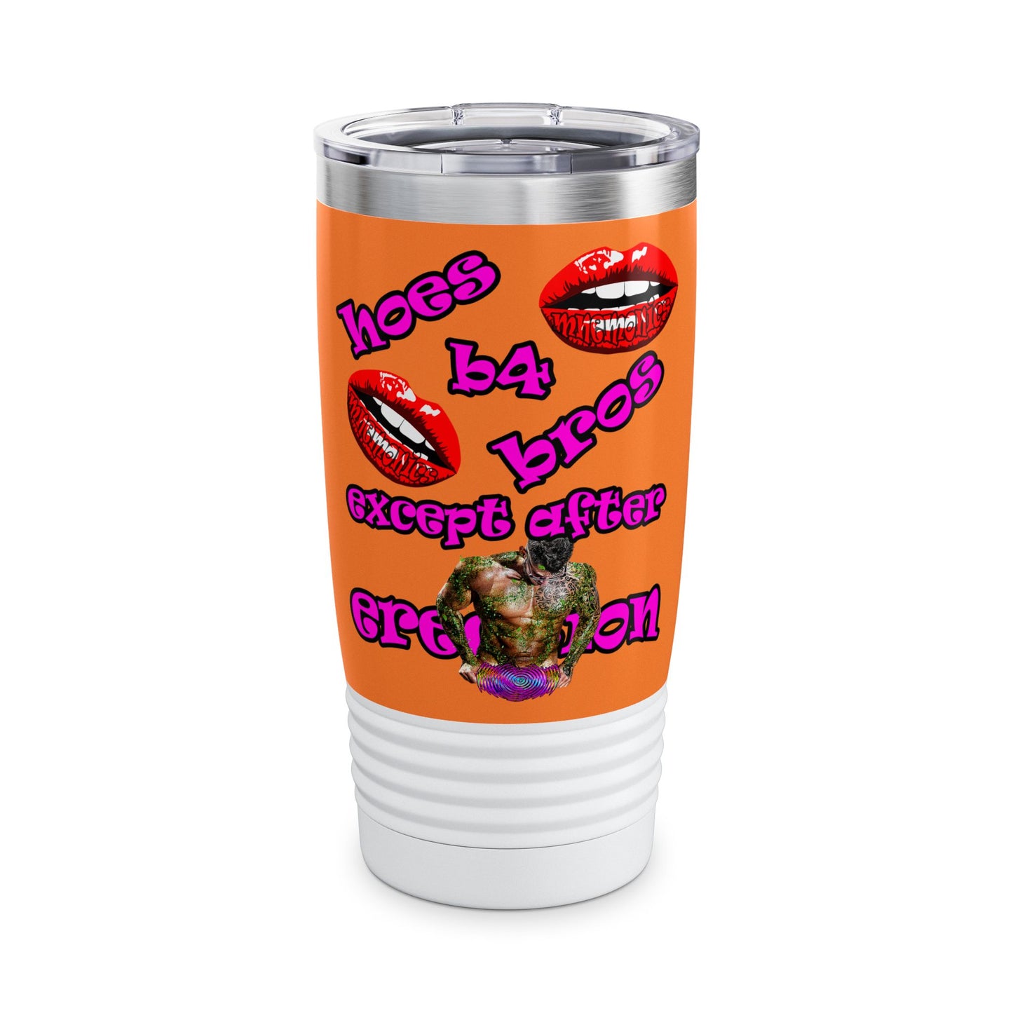 hoes b4 bros - Ringneck Tumbler, 20oz (crusta)