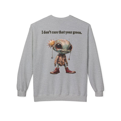 I don't care that your grey - Unisex Midweight Softstyle Fleece Crewneck Sweatshirt