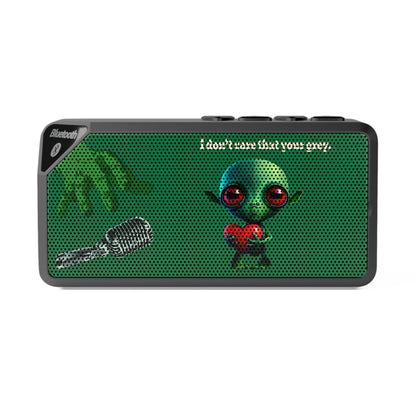 I don't care that your grey - Jabba Bluetooth Speaker (dark green)