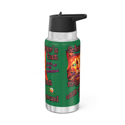 schrodinger's cat - Gator Tumbler, 32oz (dark green)