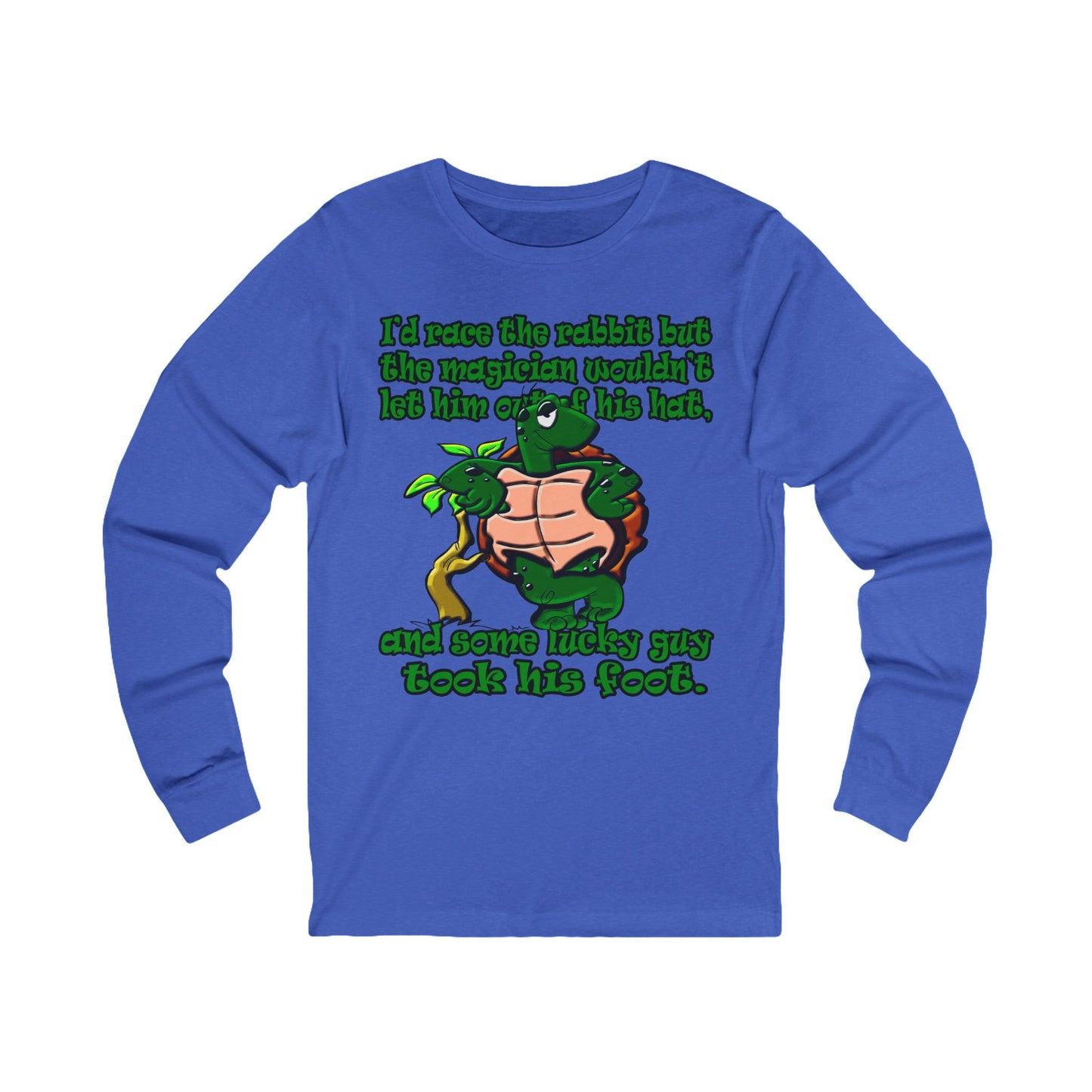 turtle race - Unisex Jersey Long Sleeve Tee