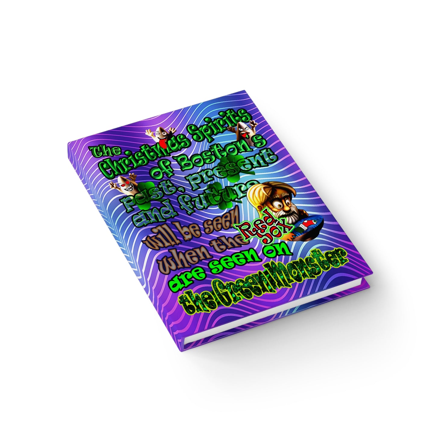christmas spirits of boston - journal-blank (purple wave)