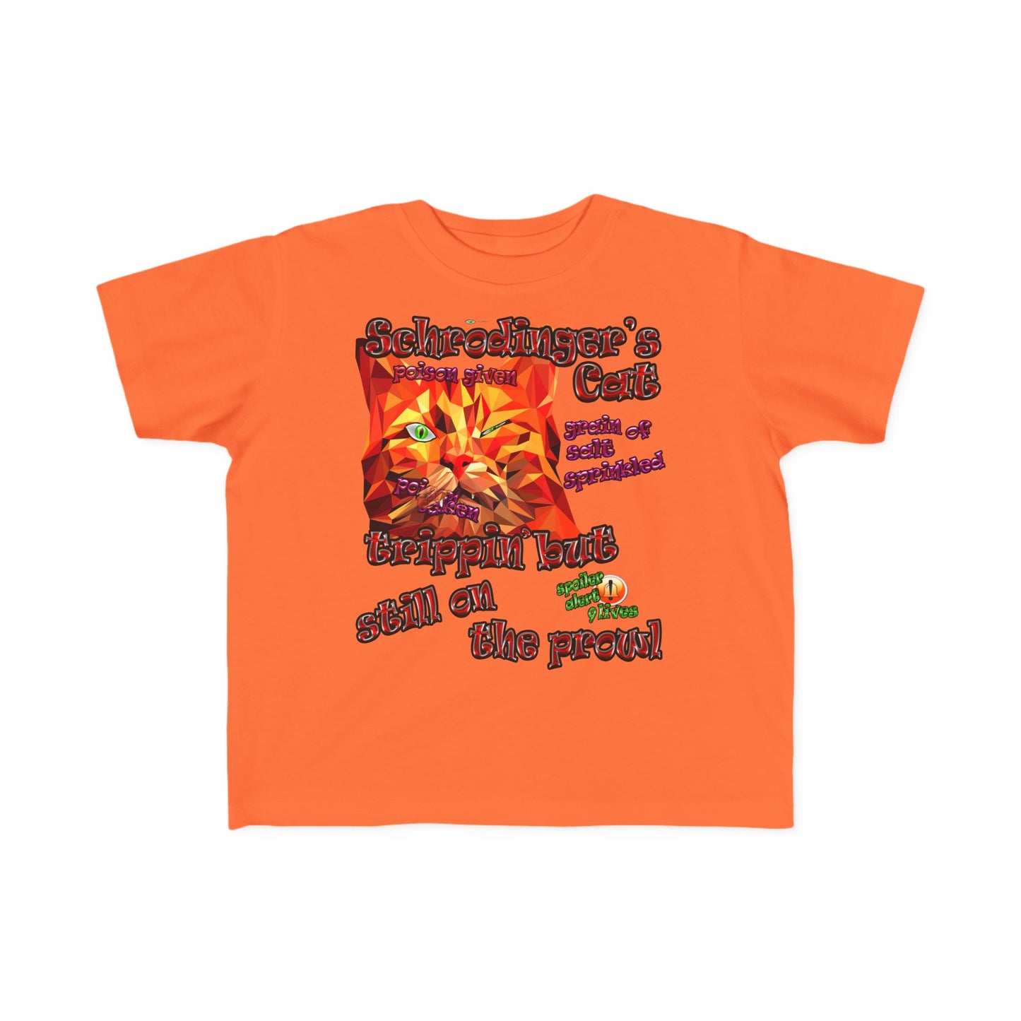 schrodinger's cat - Toddler's Fine Jersey Tee