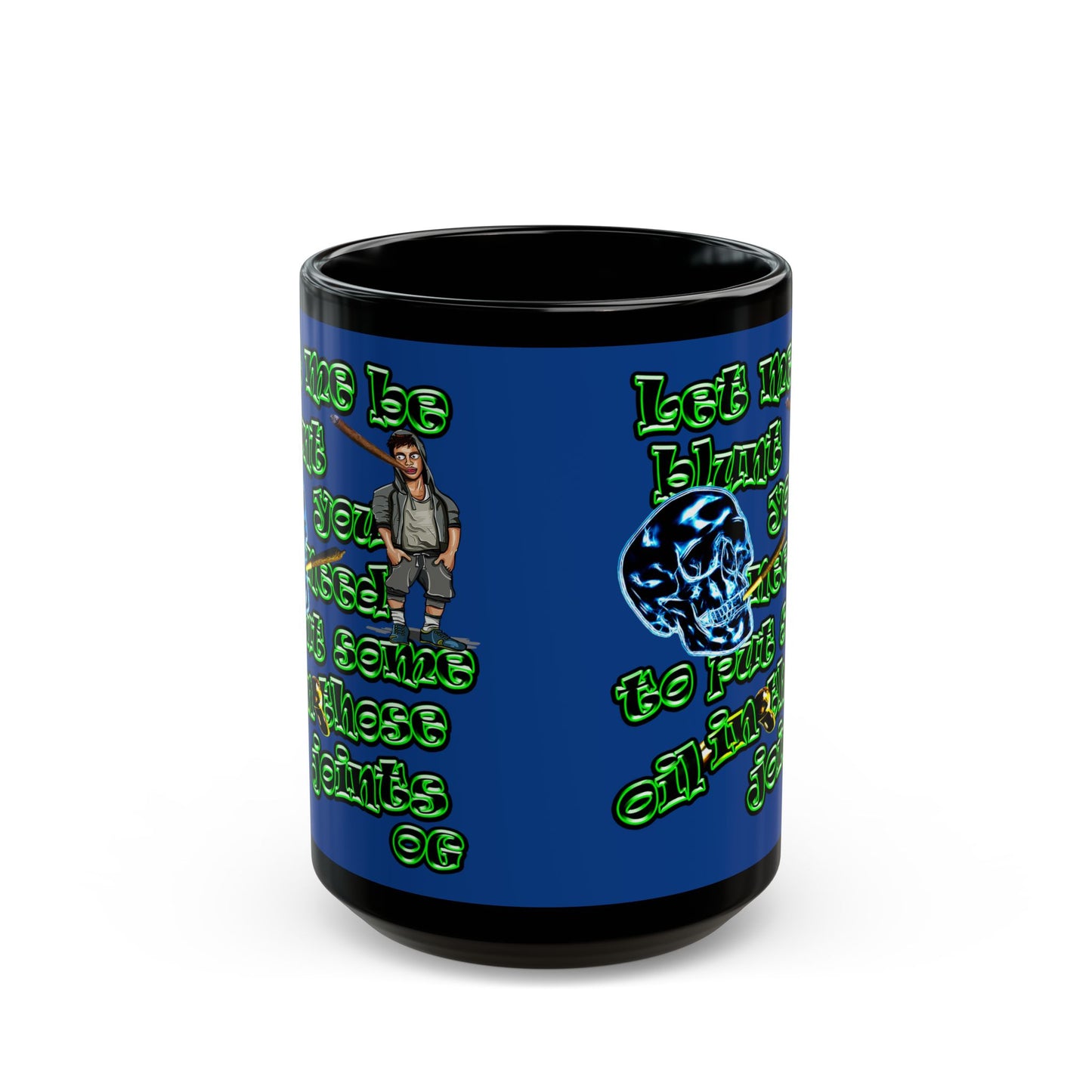 og - Black Mug (dark blue)