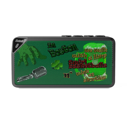 celtics logo - Jabba Bluetooth Speaker (dark green)