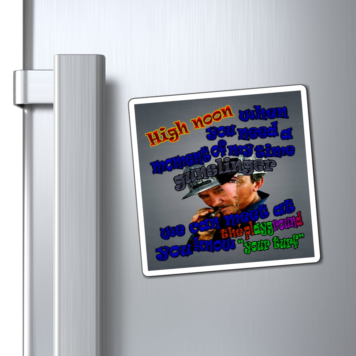 high noon - Magnets - (grey-light grey)
