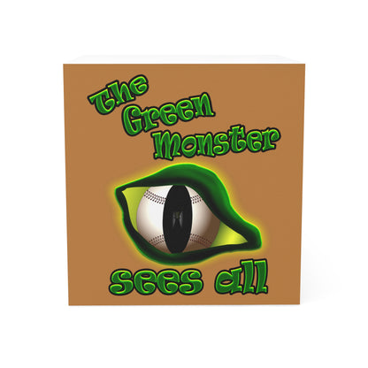 green monster - note cube (light brown)