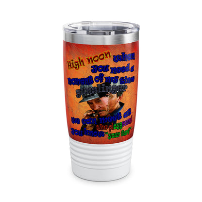 high noon - Ringneck Tumbler, 20oz (burnt orange)