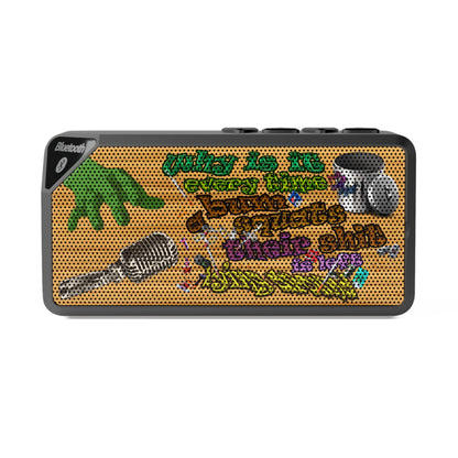 the bum's shit - Jabba Bluetooth Speaker (butterscotch wood finish)