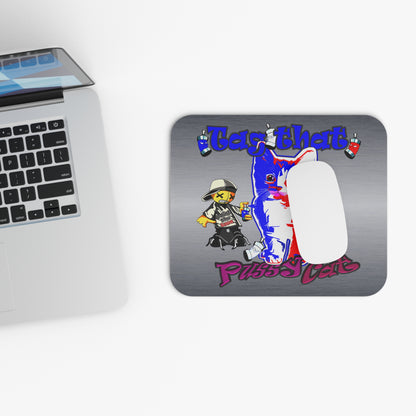 tag that - Mouse Pad (Rectangle) (brushed nickel)