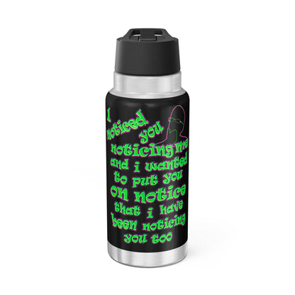 noticed you noticing - Gator Tumbler, 32oz (black)