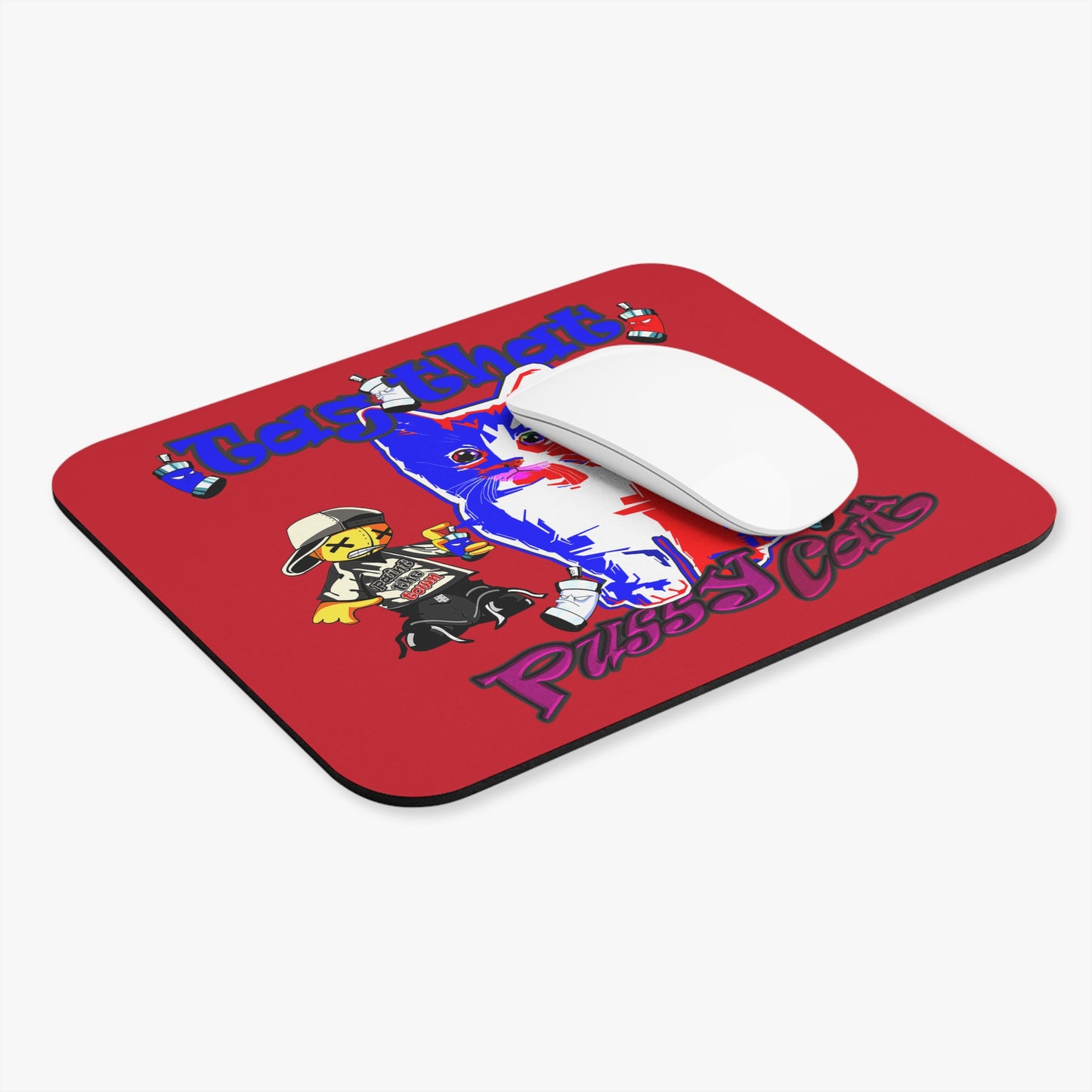 tag that - Mouse Pad (Rectangle) (dark red)