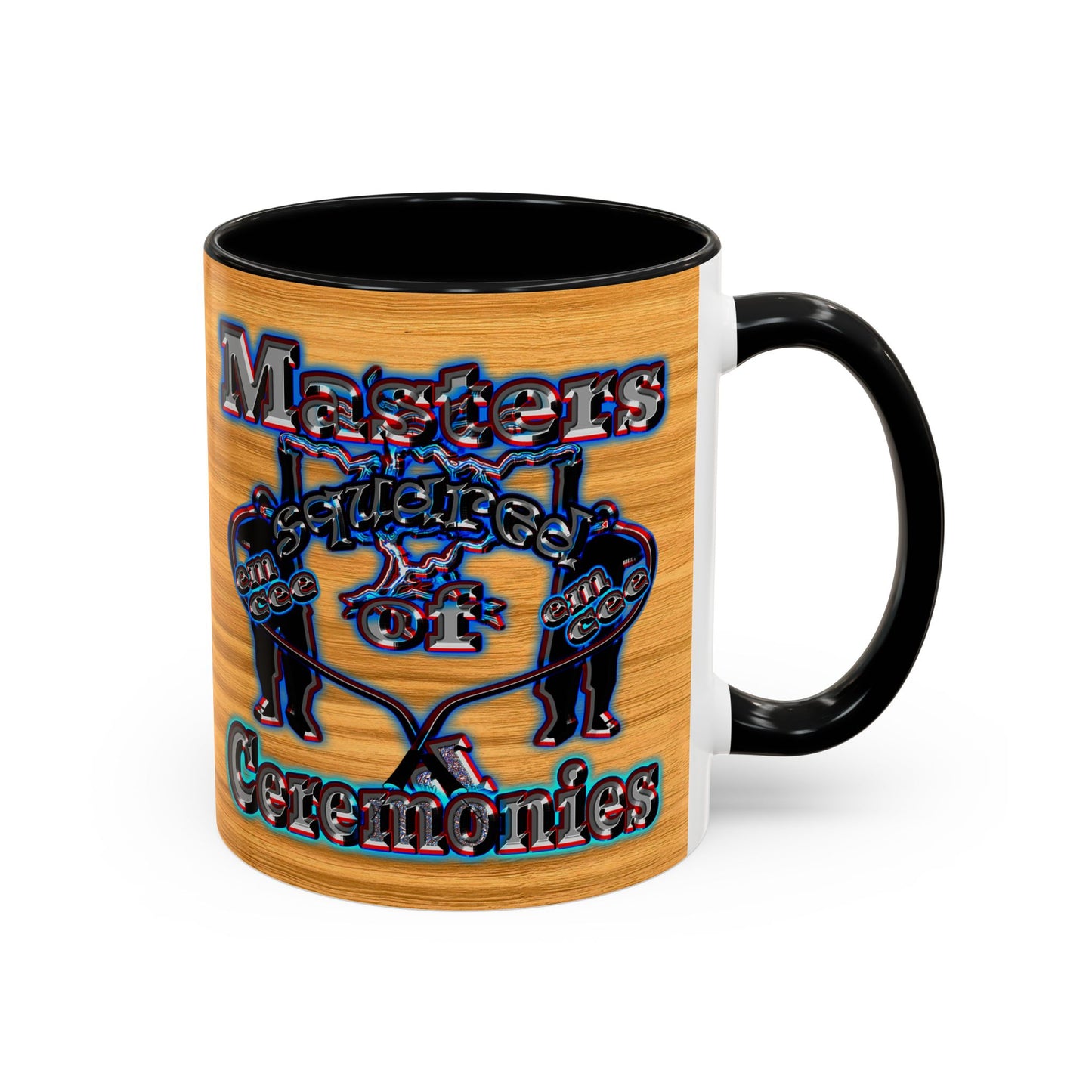 em cee squared - Accent Mug (butterscotch wood finish)