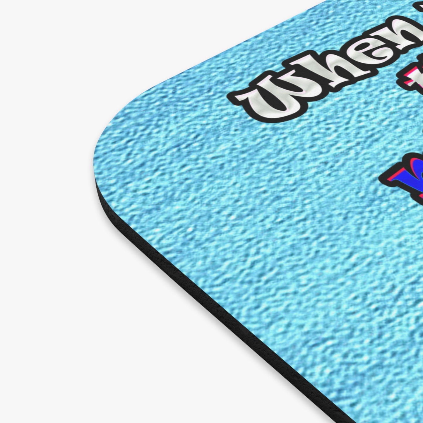 doggystyle - Mouse Pad (Rectangle) (faded blue)