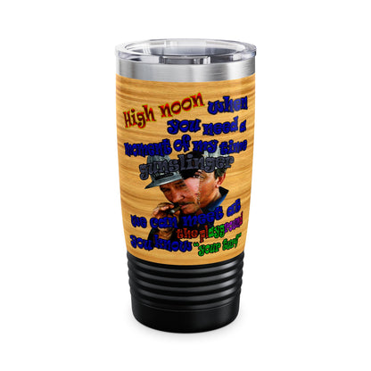 high noon - Ringneck Tumbler, 20oz (butterscotch wood finish)