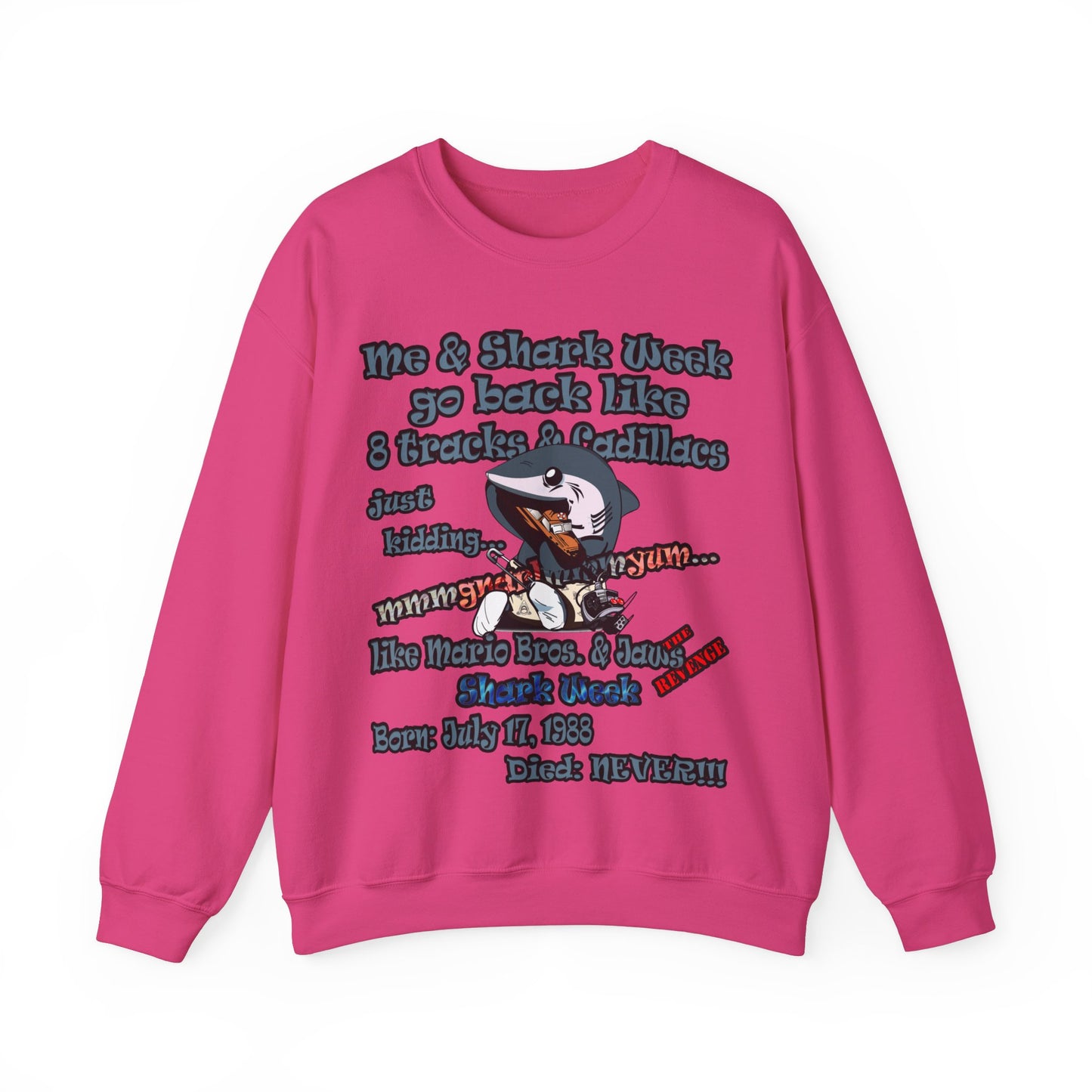 shark week - Unisex Heavy Blend™ Crewneck Sweatshirt