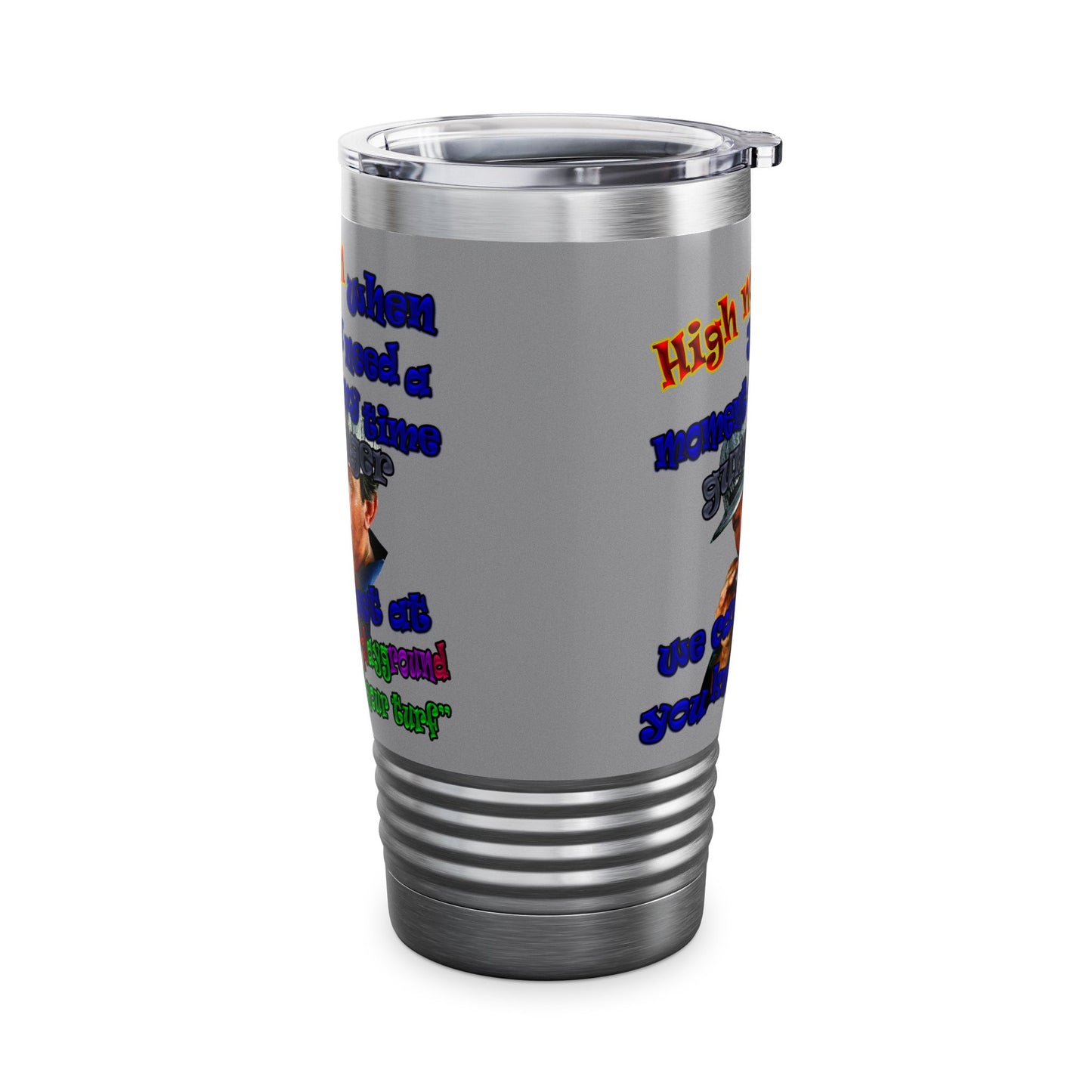high noon - Ringneck Tumbler, 20oz (grey)