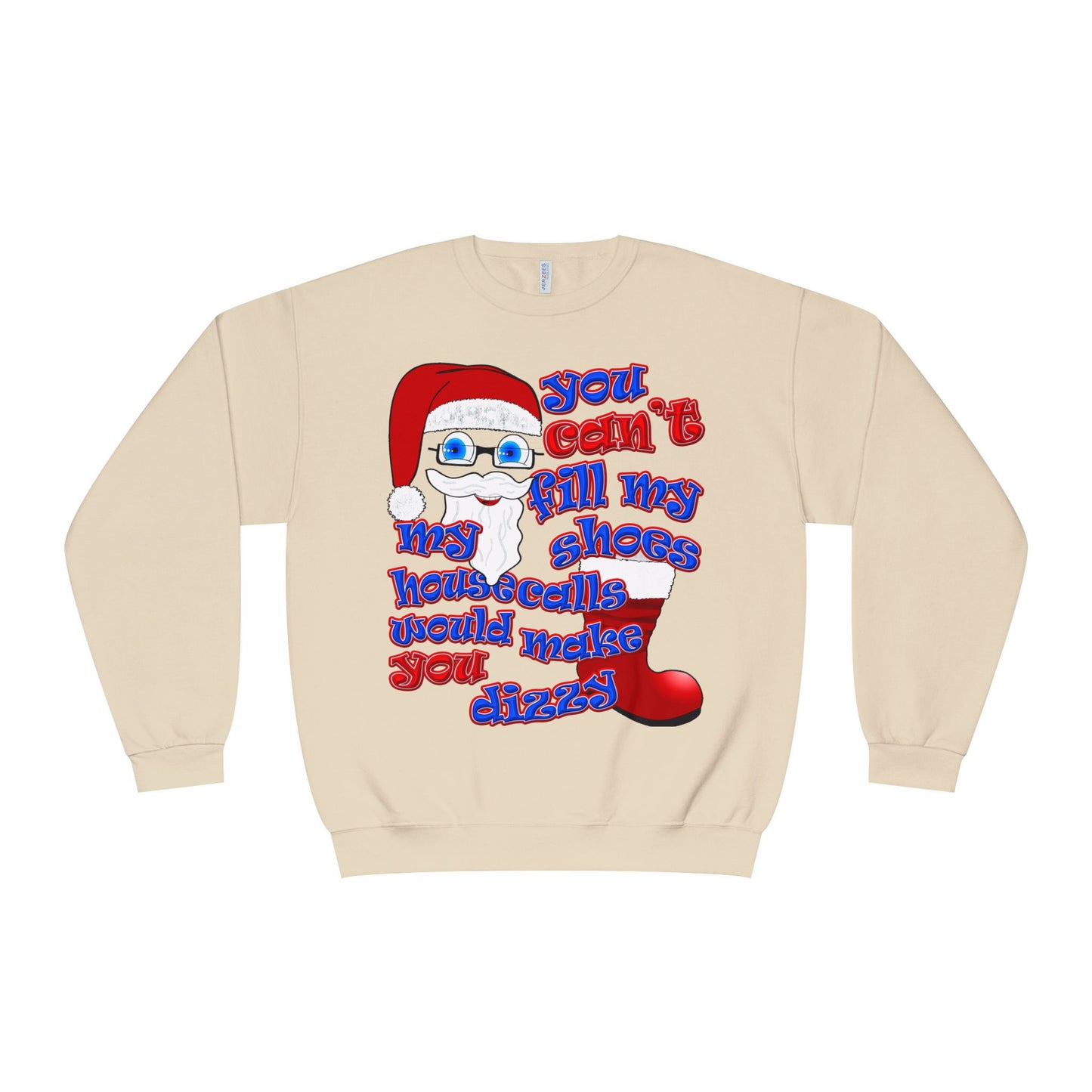 santa's shoes - Unisex NuBlend® Crewneck Sweatshirt