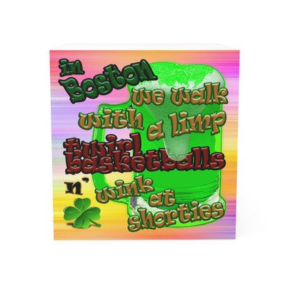 celtic's logo - note cube (color blur)