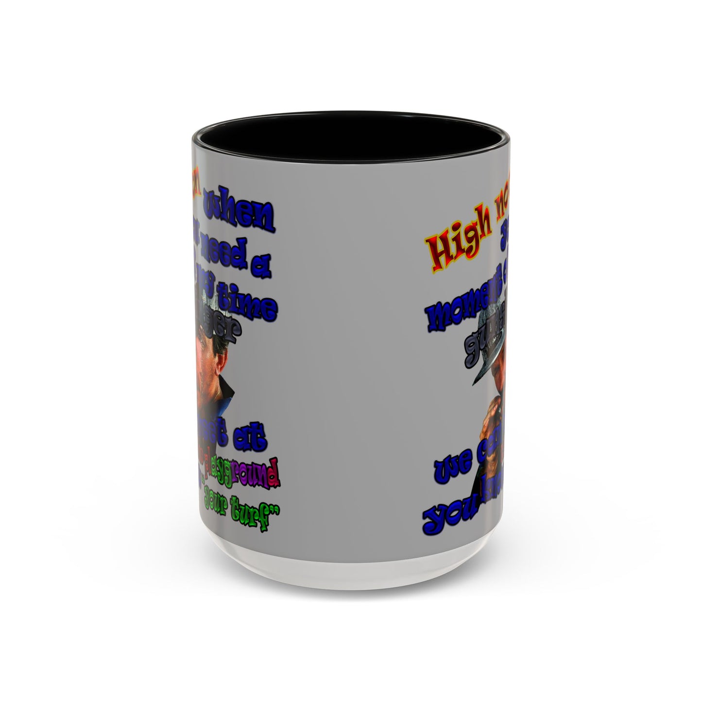high noon - Accent Mug (light grey)