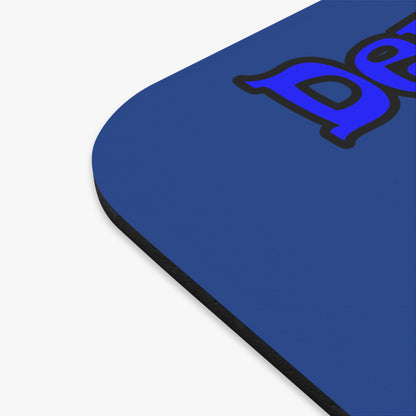 donkeys and elephants - Mouse Pad (Rectangle) (dark blue)