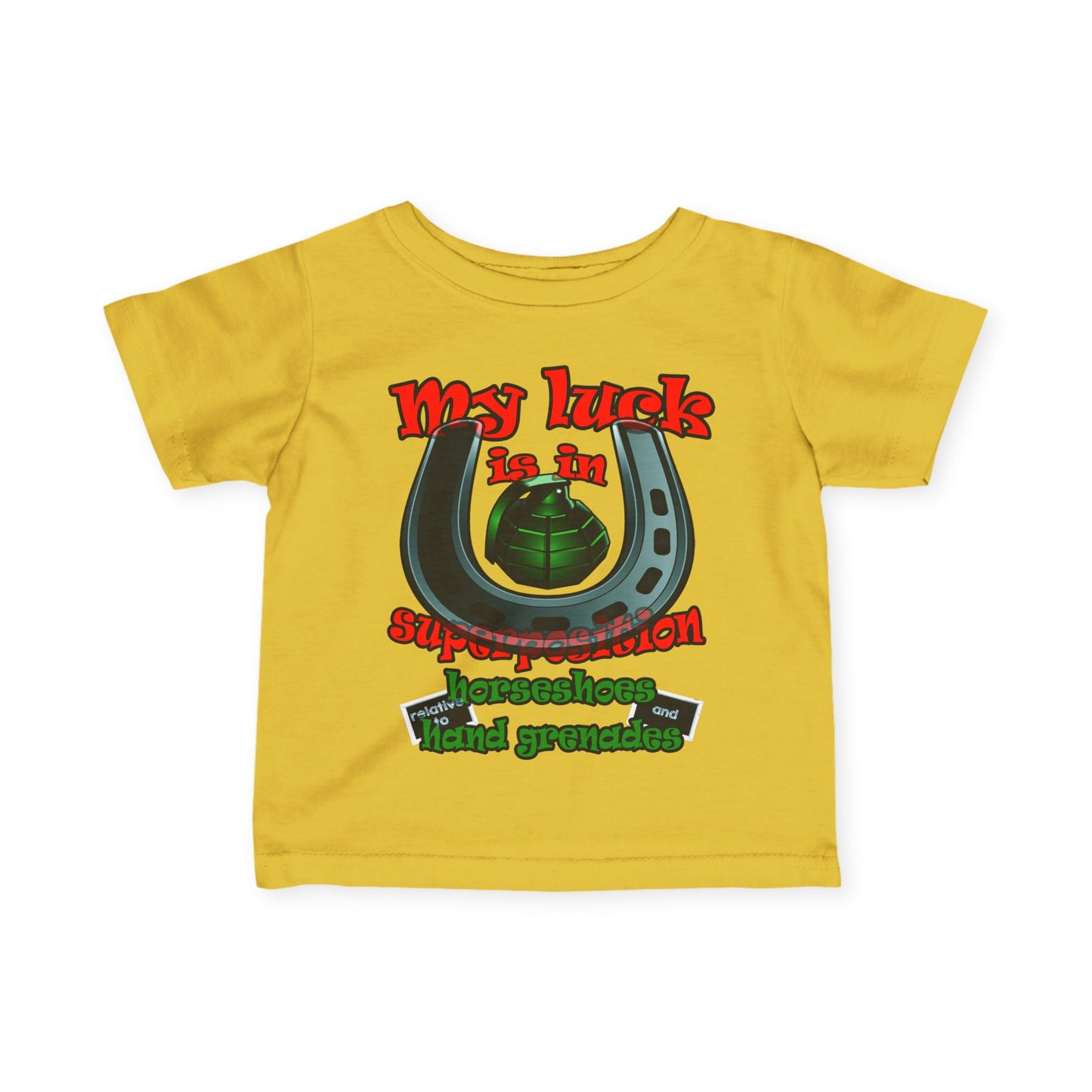my luck - Infant Fine Jersey Tee
