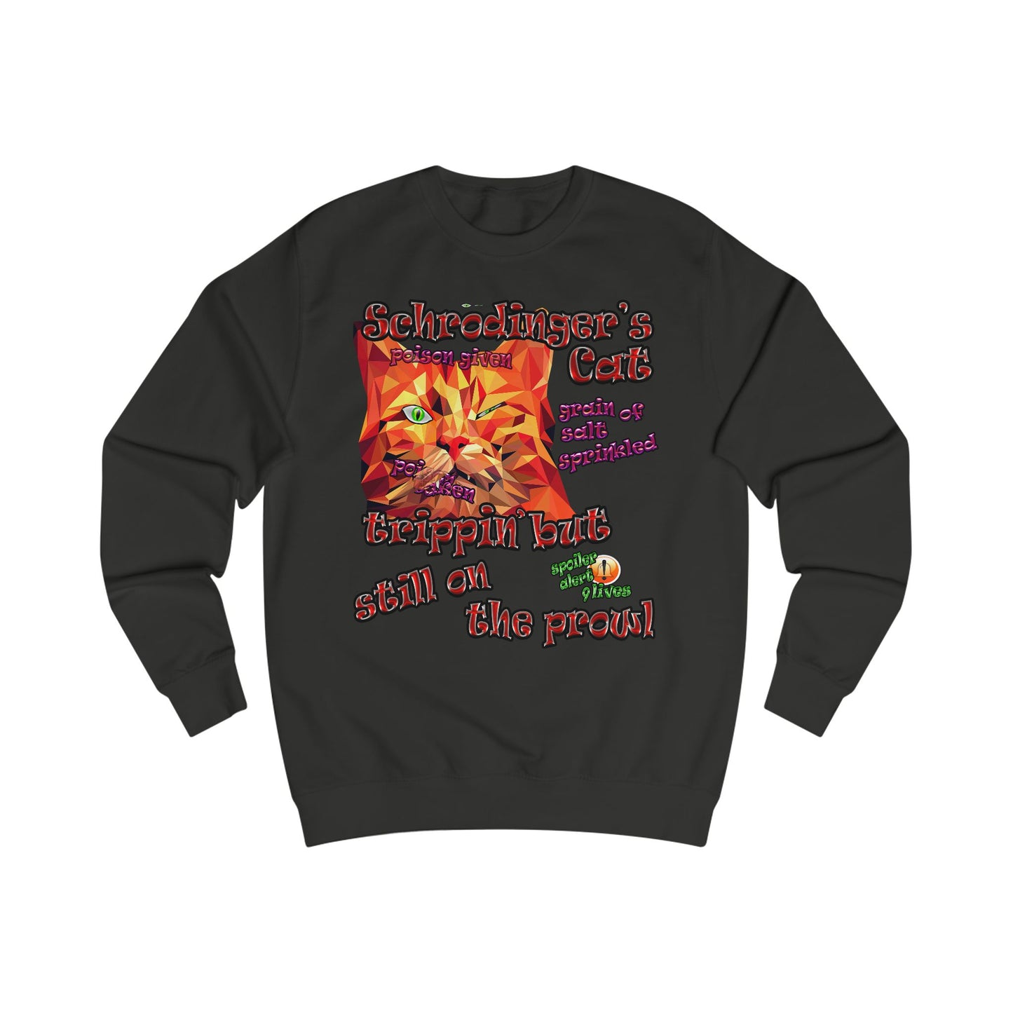 schrodinger's cat - Men's Sweatshirt