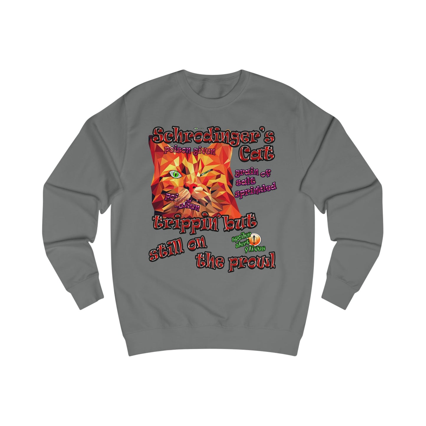 schrodinger's cat - Men's Sweatshirt