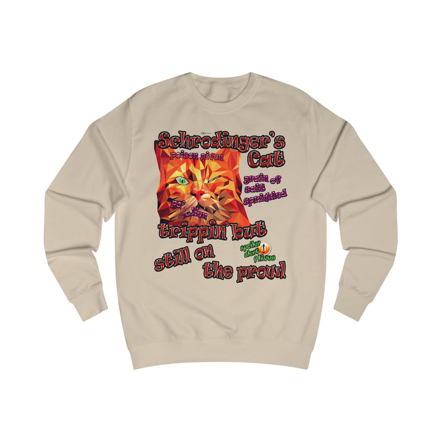 schrodinger's cat - Men's Sweatshirt