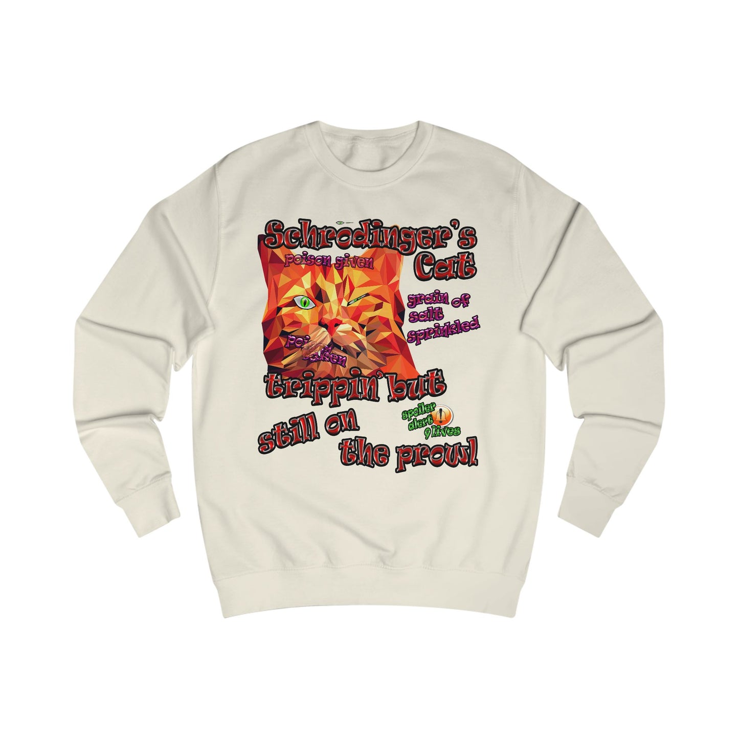 schrodinger's cat - Men's Sweatshirt