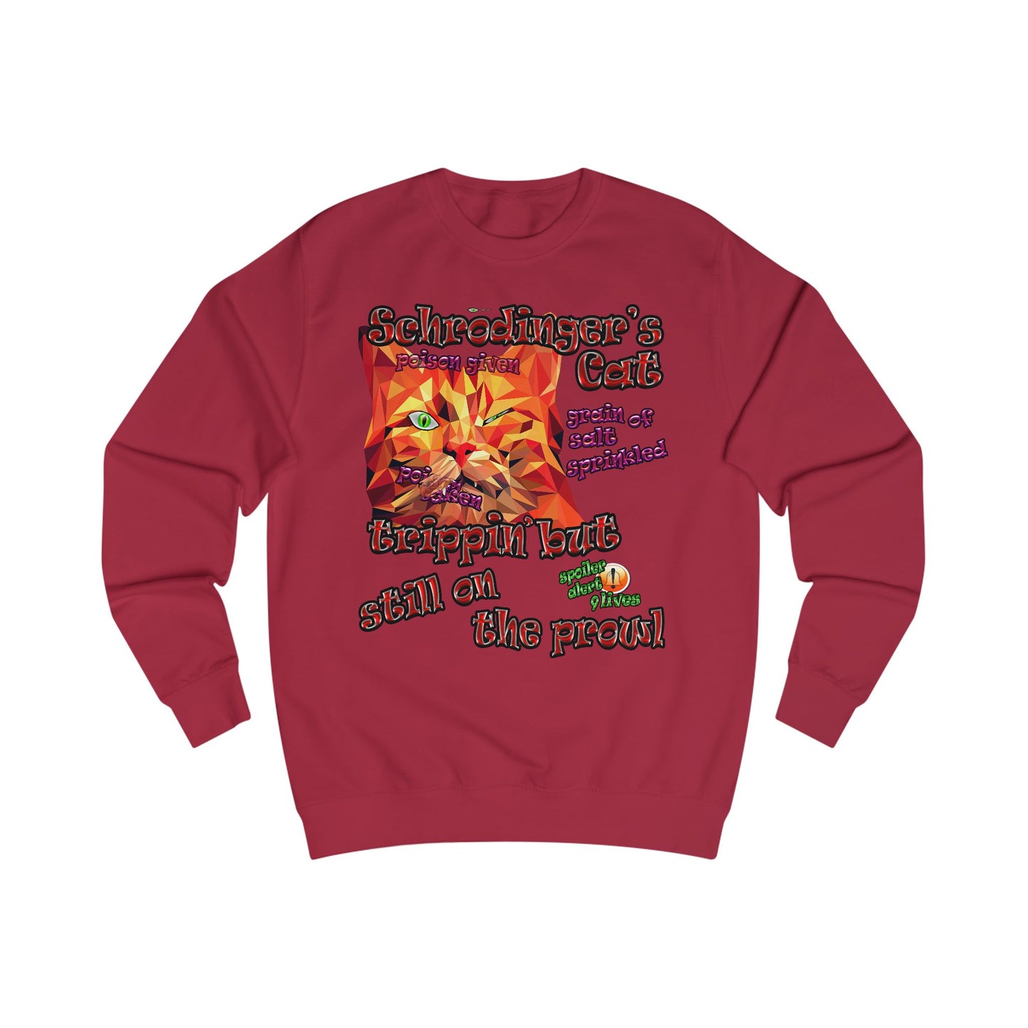 schrodinger's cat - Men's Sweatshirt