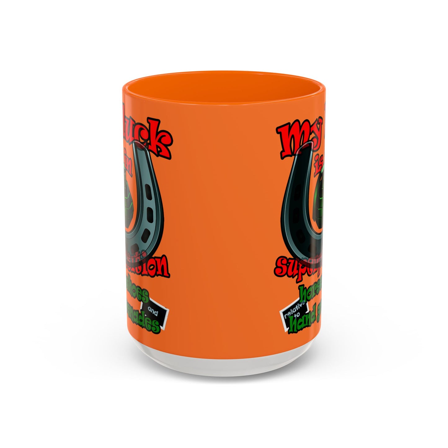 my luck - Accent Mug (crusta)