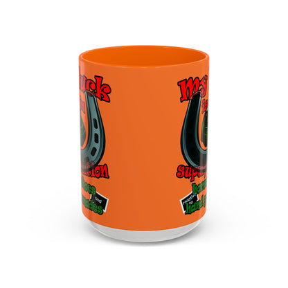 my luck - Accent Mug (crusta)