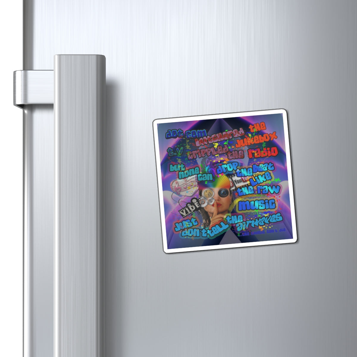 drop the beat - Magnets - (grey-pink wave)