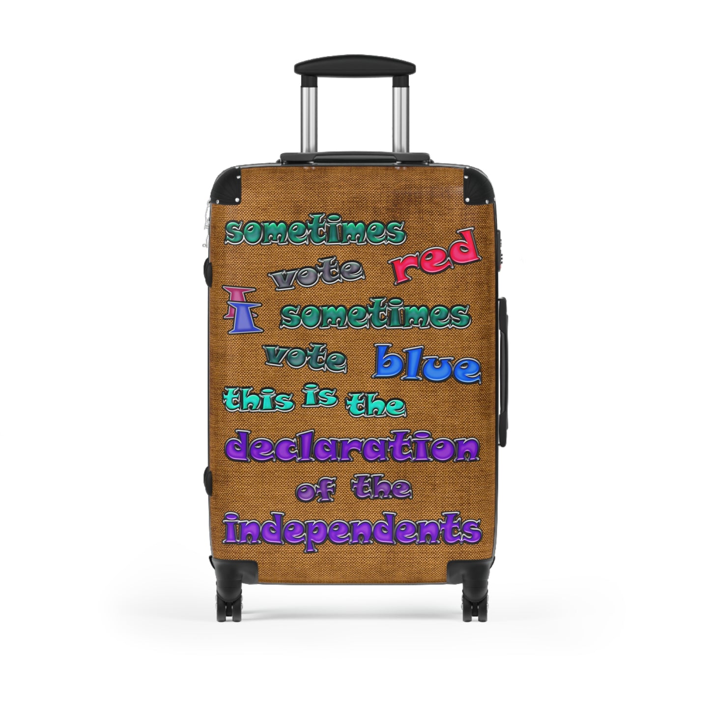 declaration of the independents - Suitcase (brown papyrus)