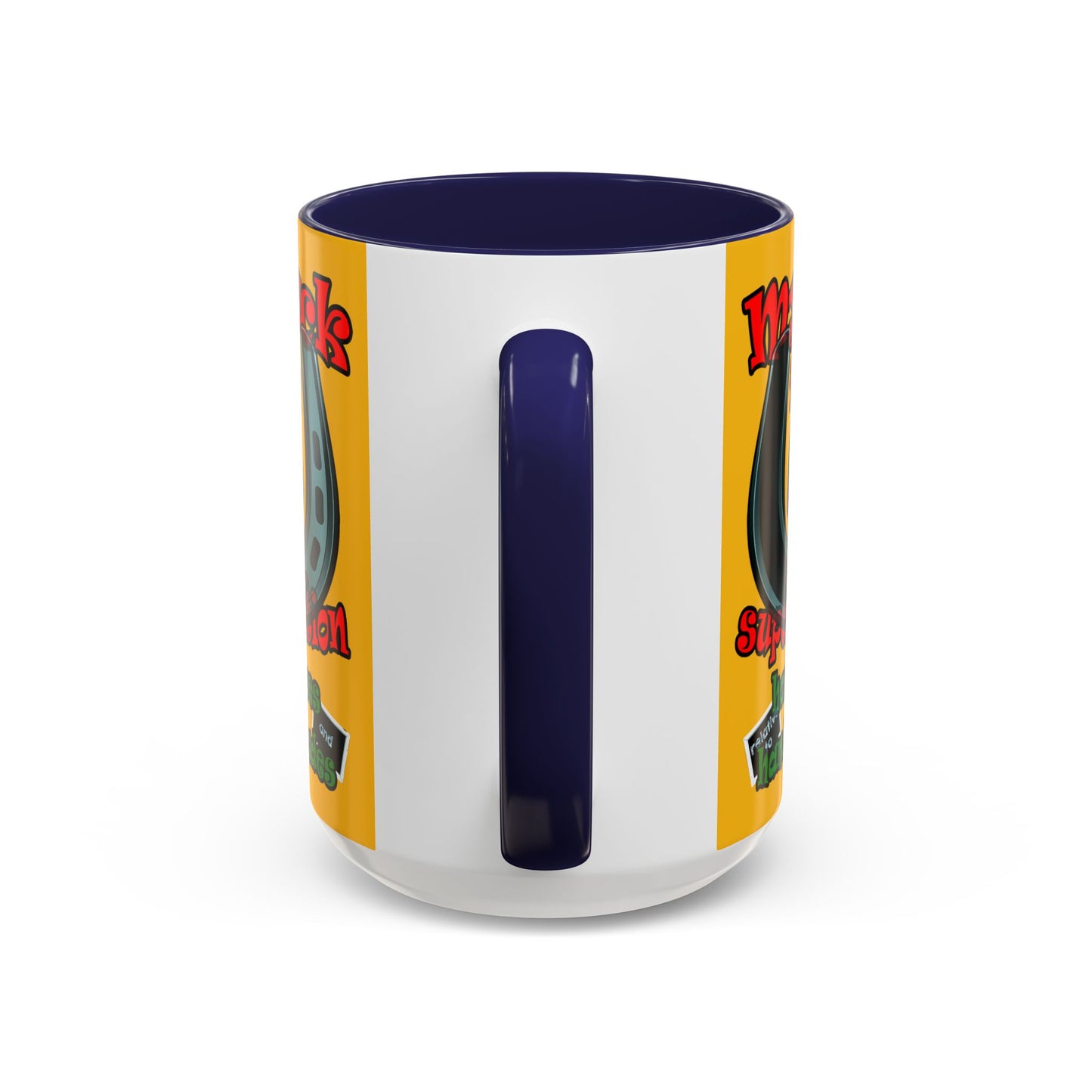 my luck - Accent Mug (yellow)