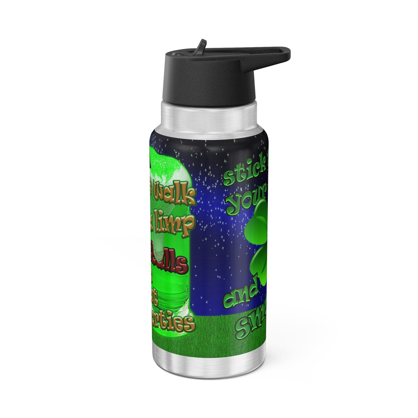 celtics logo - Gator Tumbler, 32oz  ('snoops' background)