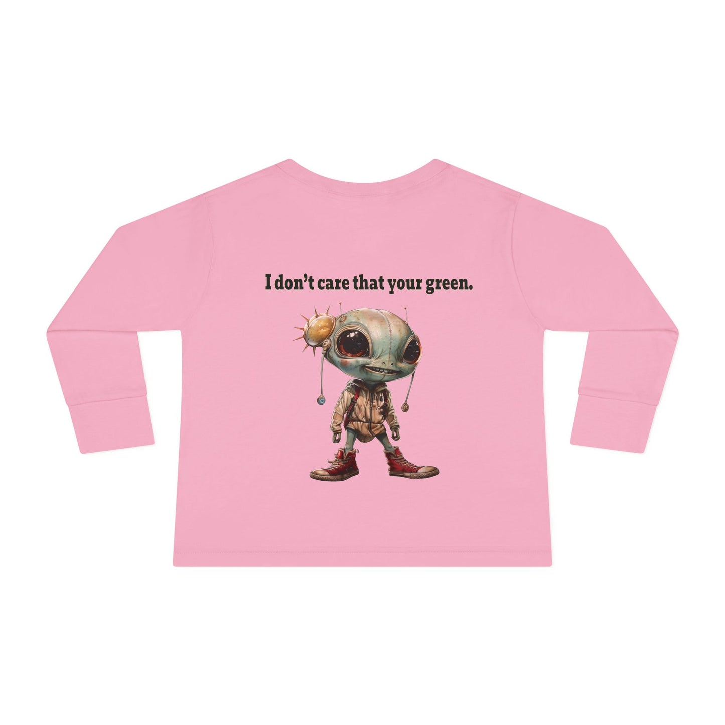I don't care that your grey - Toddler Long Sleeve Tee