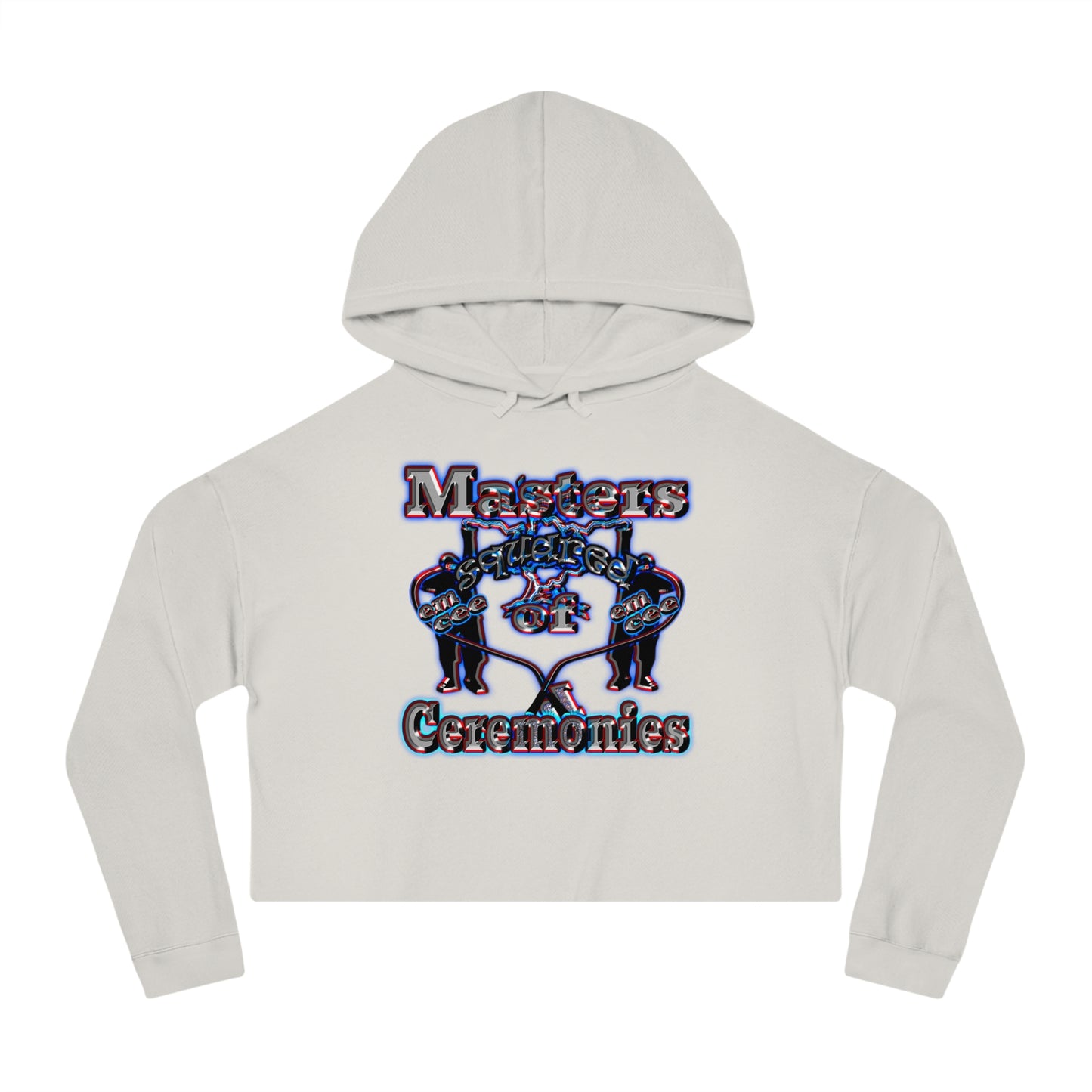 em cee squared - Women’s Cropped Hooded Sweatshirt