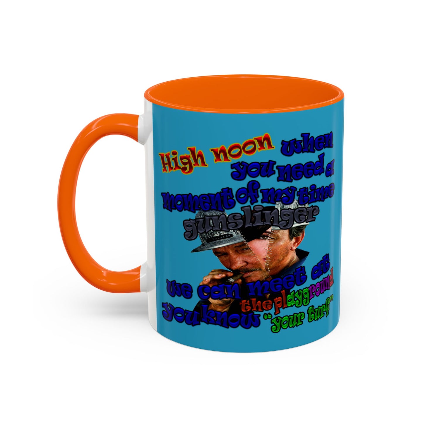 high noon - Accent Mug (turquoise)