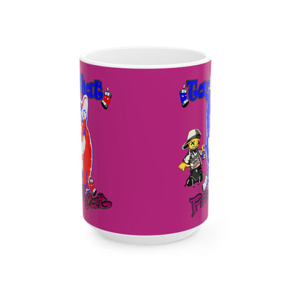 tag that - White Mug (pink)