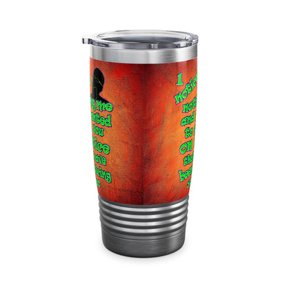noticed you noticing - Ringneck Tumbler, 20oz (burnt orange)
