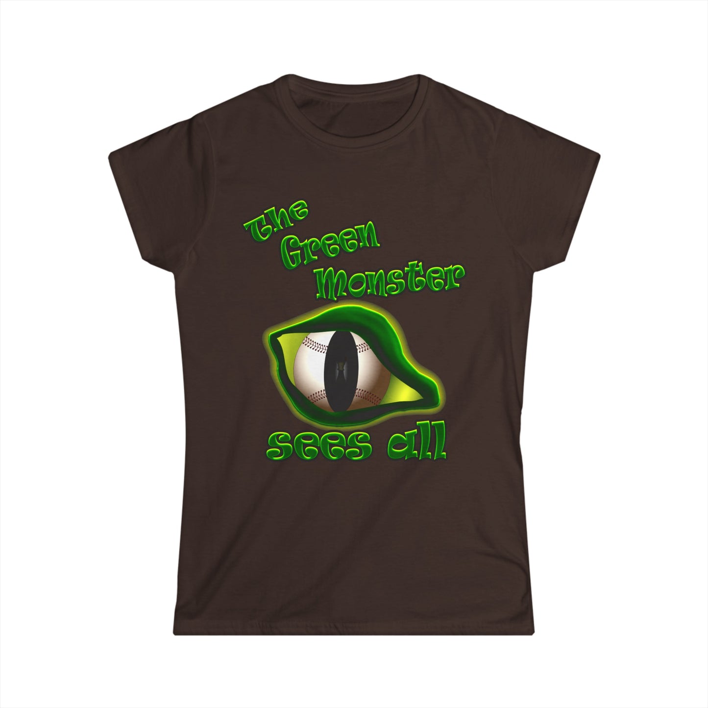 green monster - Women's Softstyle Tee