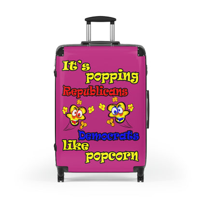popping like popcorn - Suitcase (pink)
