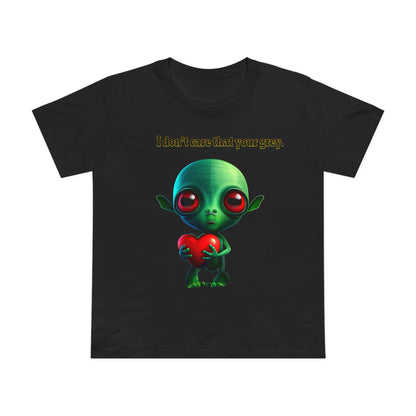I don't care that your grey - Women’s Maple Tee