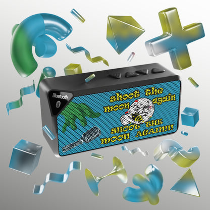 shoot the moon again - Jabba Bluetooth Speaker (turquoise)