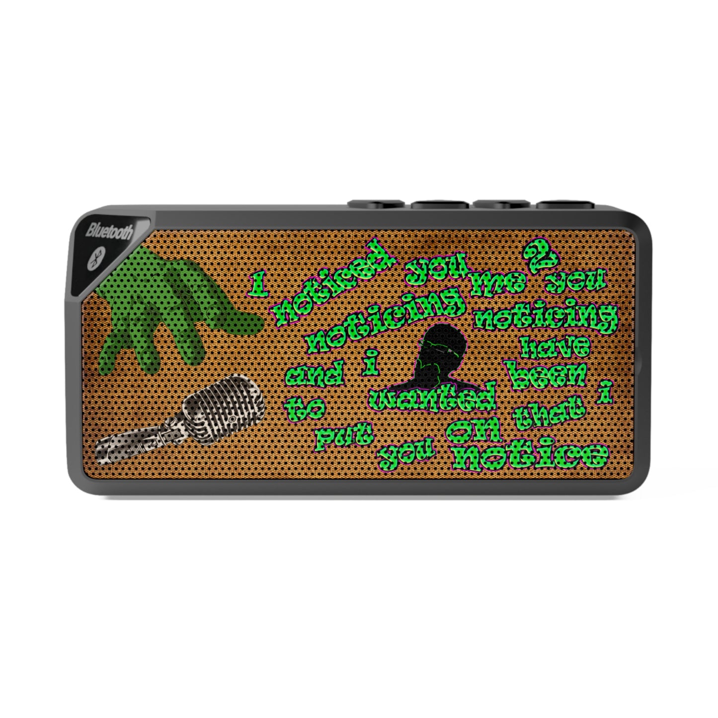 noticed you noticing - Jabba Bluetooth Speaker (brown papyrus)