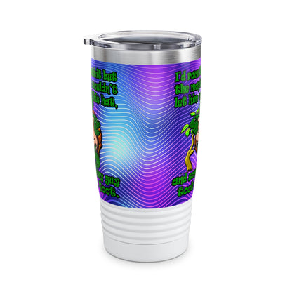 turtle race - Ringneck Tumbler, 20oz (purple wave)