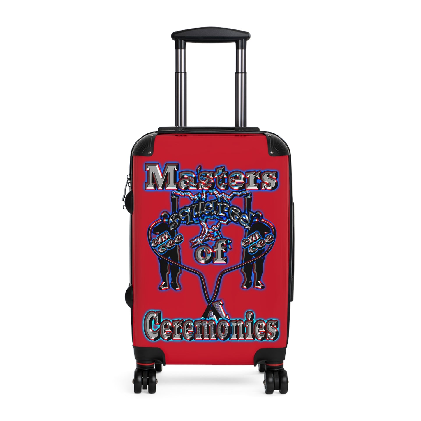 em cee squared - Suitcase (dark red)